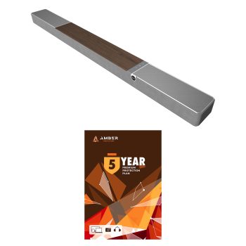 Klipsch FLEXUS-300-SOUNDBAR 5.1.2 Dolby Atmos Sound Bar Walnut with 5 Year Amber Protection Plan (2025)