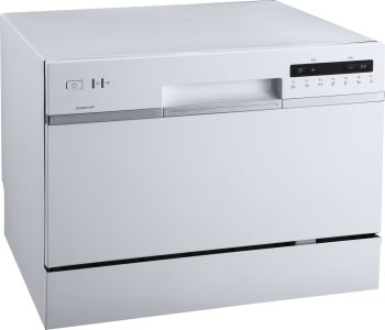 Edgestar DWP63WH 21-5/8" Wide 6 Place Setting Countertop Dishwasher