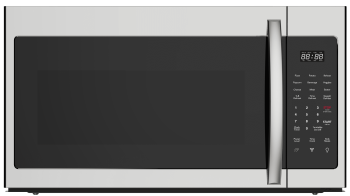 Magnavox 1.7 cu ft 1000 Watt 300 CFM Over the Range Microwave Oven, LED Display Child Lock, Stainless Steel