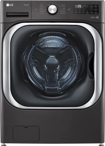 LG WM8900HBA 5.2 Cu. Ft. Black Steel Front Load Washer