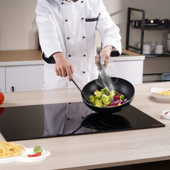 VEVOR Built-in Electric Cooktop Radiant Ceramic Cooktop 4 Burners 30.3x20.5 inch
