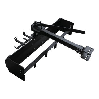 M optimized 42" Tow Behind Box Scraper Box Blade Hitch Tow Lawn Tractor Attachments Suitable for Agriculture, Fit for ATV UTV, Black