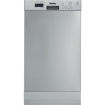 Danby DDW18D1ESS 18" Wide Built-in Dishwasher in Stainless Steel