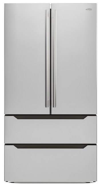 KoolMore 22 Cu. ft. French Door Refrigerator, Deep Freezer, 4 Door Stainless-Steel Fridge.