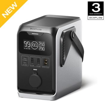 EF EcoFlow Trail 300 DC Portable Power Station, 288Wh LiFePO4 Battery, Solar Generator, Compact Power Bank for Camping, Hiking, Travel and Outdoors