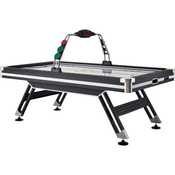 KFFKFF Pneumatic Hockey Table, 89" Recreational Hockey Table for Children and Adults, Illuminated Athletic Hockey Contest with 2 Discs, 2 Handlers, and Digital Scoring Mechanism