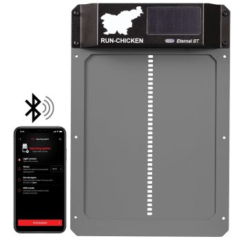 Eternal BT RUN-CHICKEN Door – Solar-Powered Automatic Coop Door with Bluetooth Control ()