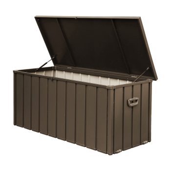 Leumius 160 Gallon Outdoor Storage Deck Box Waterproof, Large Patio Storage Bin with Lockable for Outside Cushions, Throw Pillows, Garden Tools ()