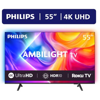 Philips 55" Class 4K UHD Ambilight Roku Smart TV (55PUL7875/F7)