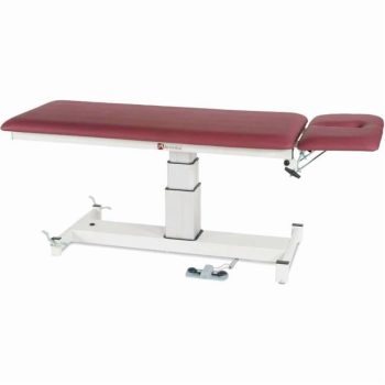 Electric Pedestal Hi-Low Treatment Table, 2-Section - 76 x 27 x 24-36 in.