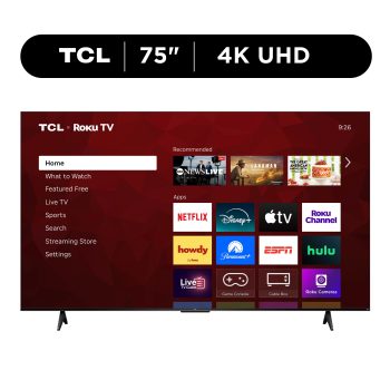 TCL 75" Class S4-Series 4K UHD HDR Smart Roku TV - 75S41R (New)