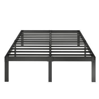 Merrland 14" Bed Frame, Metal Platform Bed with Under-bed Storage, No Box Spring Needed, Easy Assembly