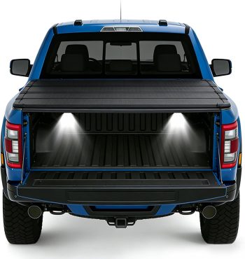 5.8FT Quad Fold Hard Truck Bed Tonneau Cover Aluminum Compatible with 2009-2026 Dodge Ram 1500 Classic & New Body Fleetside (for Models w/o Ram Box) 67.4in Truck Bed Cover