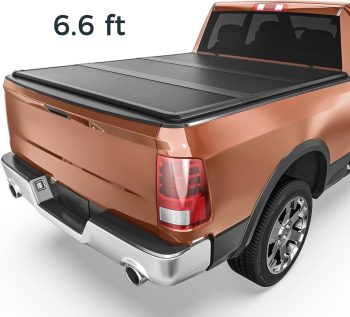 6.6ft Hard Tri-Fold Tonneau Cover Truck Bed for 2007-2026 Silverado/Sierra 1500