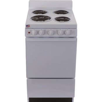 Premier2.4 Cu. Ft. White Freestanding Electric Coil Range