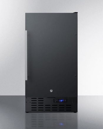SCFF1842 18 Commercially Approved Upright Freezer with 2.7 cu. ft. Capacity Digital Thermostat Frost-Free Operation Fully Finished Cabinet and Flush Back in Black"