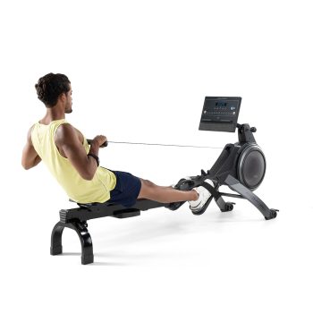 ProForm 750R Rower: Compact Smart Rowing Machine with 24 Resistance Levels, SpaceSaver Design, 5 Display, and 1-month iFIT Train Membership Included* for Interactive Workouts, Streaming & More