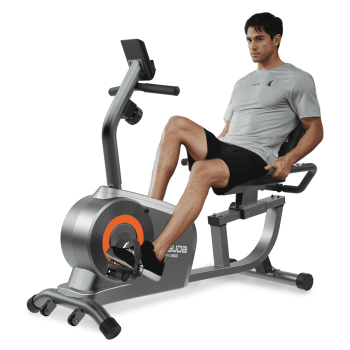 YOSUDA Recumbent Exercise Bike for Seniors & Adults, 350LB Capacity, 16-Level Magnetic Resistance, Adjustable Seat, Quiet Stationary Exercise Bike for Home