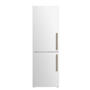 Custodia 24" Bottom Freezer, 10.3 cf., Left Swing, Ice Maker, Total No frost, White