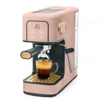 Beautiful by Drew Barrymore Slim Espresso Maker, 20 Bar