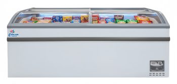 Cooler Depot 80 inch 16.8 cu.ft, Commercial Market Grocery Island Chest Freezer, NSF Certified.