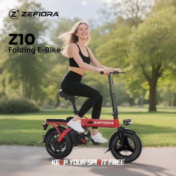 Folding Electric Bike for Adults, 14'' Mini Ebike, 48V 10Ah Removable Battery, Two Seats City Commuter Electric Bicycle, UL2849