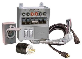 Reliance Controls Pro/Tran 31406CRK Transfer Switch Kit 60 A 120/250 V 7500 W 1-Phase