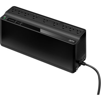 APC UPS Battery Backup & Surge Protector with USB Charger, 850VA APC Back-UPS (BE850M2)