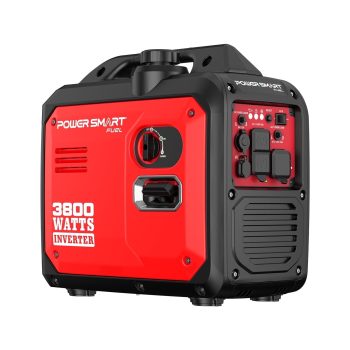 PowerSmart 3800-Watt Portable Inverter Generator, Super Quiet 59dB Gas Powered Engine (143cc)