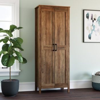 Sauder Two-Door Storage Cabinet, Finish