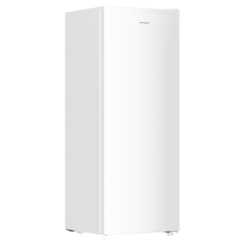 BANGSON 6.5 Cu.ft Upright Freezer, Adjustable Thermostat and Removable Shelves, Reversible Door for Home, Kitchen, Garage, Apartment, Dorm, White