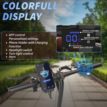 Foldable 14" Electric Bike for Adults & Teens, 500W Motor, 48V 15.6Ah Removable Battery, Dual Seat Compact Commuter E-Bike UL2849 Certified