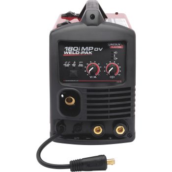 Lincoln Electric WELD-PAK Dual-Voltage 120/230V, 180 Amp, Inverter MIG Welder/Multi-Process Welder, Flux Core, Stick + TIG, Model# K5257-1