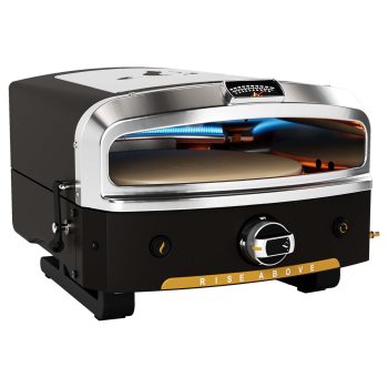 HALO Versa 16 Outdoor Pizza Oven with Dual Burner System and Rotating Stone