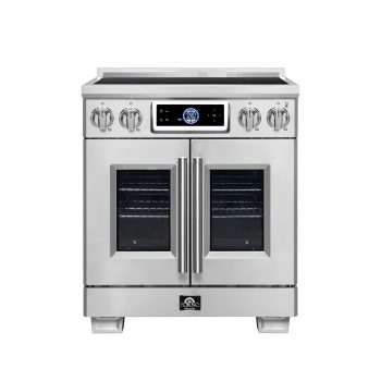 Maximus 30" Induction range, 4 Zones, 4.32 cf. Convection Oven, Air Sous Vide, Air Fry, Stainless
