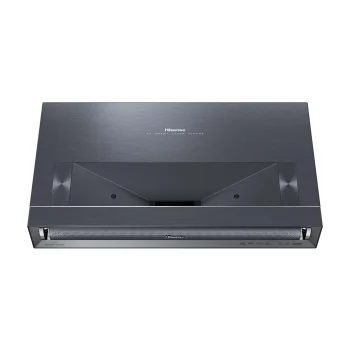 Restored Hisense TriChroma Laser Cinema PX3-PRO - DLP Projector - RGB Laser - 3000 ANSI Lumens - 3840 x 2160 - 4K - Ultra Short-Throw Lens - Wi-Fi / Bluetooth / Android TV-LAN - Gray