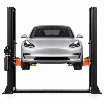 HPDMC 10,000 lb Two-Post Car Lift, Baseplate Automotive Lift with 3 HP Hydraulic Power Unit, Adjustable Arms