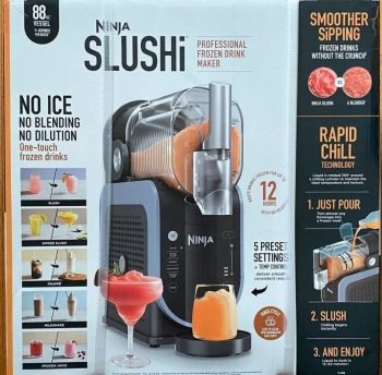 NEW | Shark | Ninja | 88oz - Slushi 5-in-1 Professional Frozen Drink Maker with 5 Preset Programs - FS301