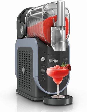 Ninja SLUSHi 88-Oz Frozen Drink Machine with RapidChill Technology, 5 Presets, Dishwasher Safe, Slushy Maker, FS301 Black