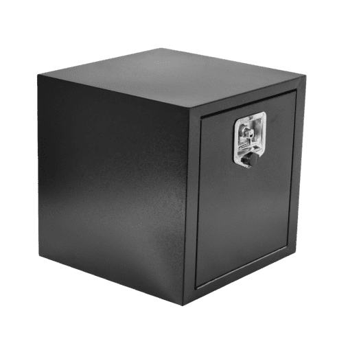 18"x18"x18" Steel Truck Bed Tool Box Trailer Tongue Pickup Storage Box