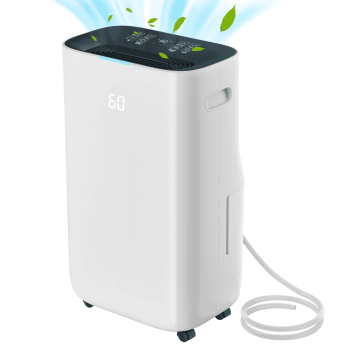Rocyis 2025 Upgraded 80 Pint Max Dehumidifier for Home With a 1.45 gallon(6.5 L) water tank, Auto Drain or Manual Drainage , for Basements Large Room 5000 sq. ft.