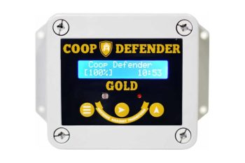 Coop Defender Gold Chicken Coop Door Automatic Opener | Timer and Light Sensor