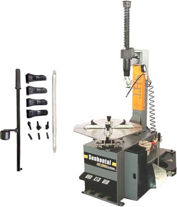 2.0HP Automatic Tire Changer with 950 Bead Blaster & Rim Clamp - 1-Year Warranty for Shop