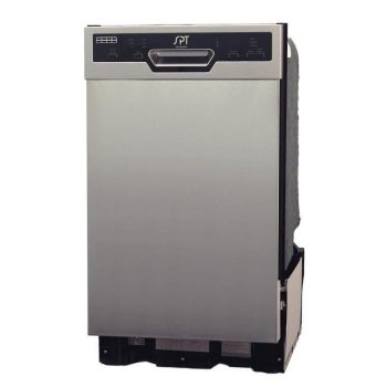 SPT Energy Star 18 in. Built-In Dishwasher with Heated Drying & Stainless