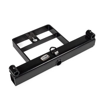 Titan Attachments C2 Hay Bale Spear Frame Attachment, Fits Universal HD Front Skid Steer Tractor Loader Bucket, 3000 LB Capacity