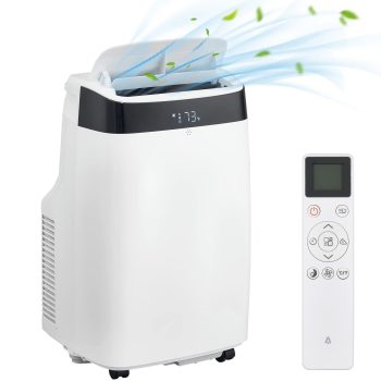 Luku 3-in-1 Portable Air Conditioner, 10,000 BTU ASHRAE, Quiet 48 dB, Efficient Cooling for 450 Sq Ft, Black