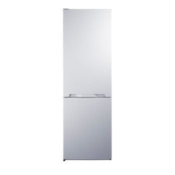 Summit 24" Bottom Freezer Refrigerator, Counter Depth Refrigerator- Freezer,With Ice Maker, White - FFBF121WIMLHD (left Handed Door Swing)