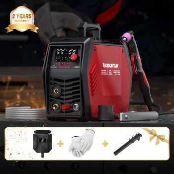 ARCCAPTAIN Plasma Cutter 55A 120V 240V Dual Voltage Non-Touch Pilot Arc, APP Control