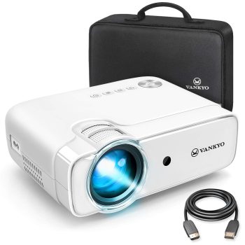 VANKYO Leisure D30 Portable Movie Projector with Built-in Speaker, 236" Display