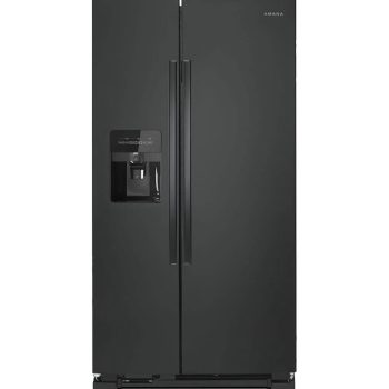 Amana ASI2175GRB 21 Cu. Ft. Black Side-by-Side Refrigerator